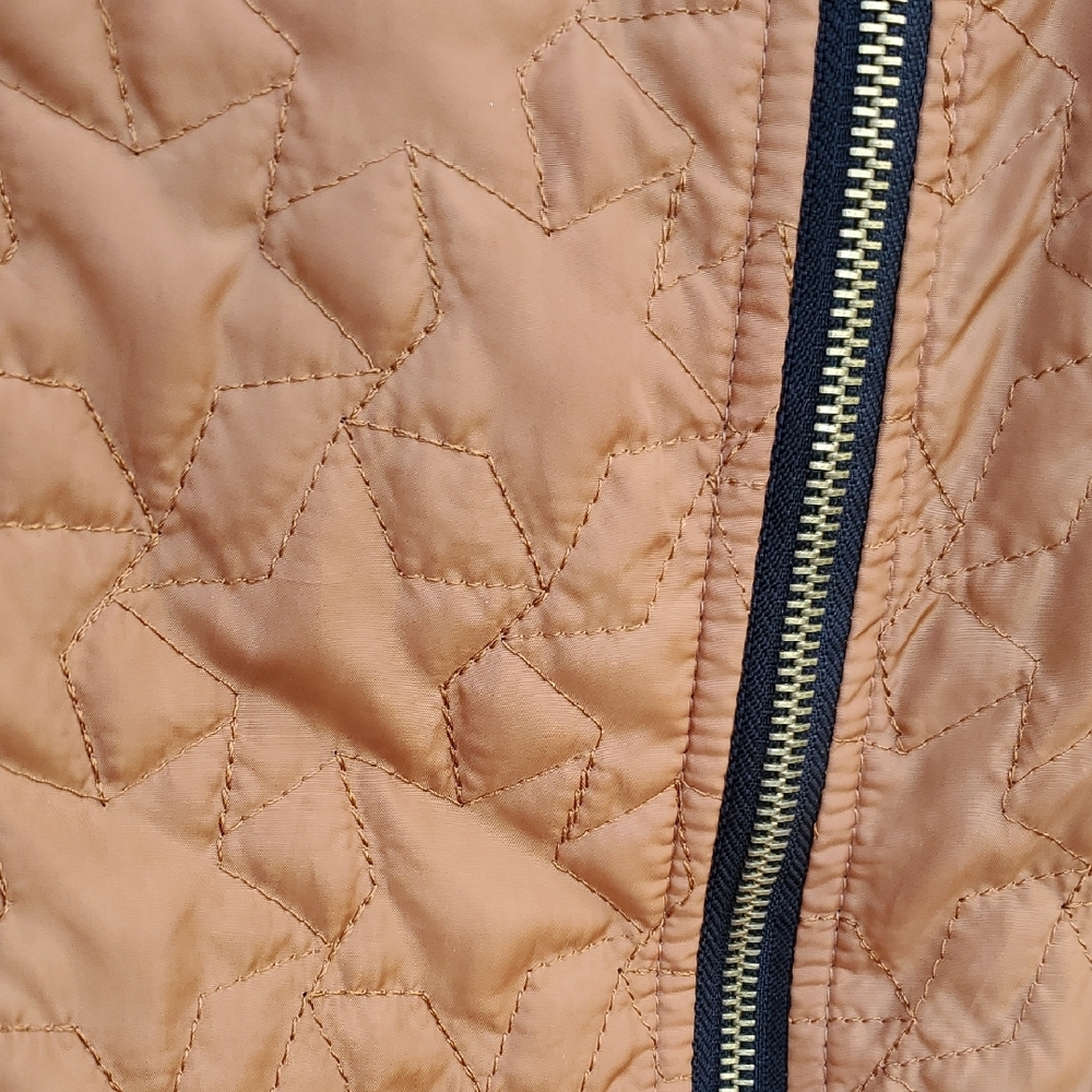 Bernardo Quilted Tan Jacket - Picture 3 of 8